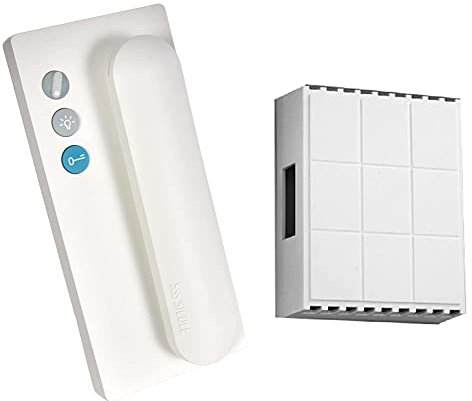 Siedle 4978229 Haustelefon Analog 6 und N, Aust-Erw, HTA 811-0 W, weiß, 12 V & Honeywell E2692N Home Mechanischer Doppelklang-Gong