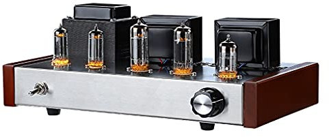 VejiA Amplificador de Audio Clase a, Amplificador de Potencia de Tubo, Amplificador de Tubo de vacío Profesional 6n2 6p1, Amplificador de Altavoz de Sonido estéreo H