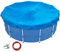Yuattory Bâche solaire pour piscine hors sol, chauffe-piscine ronde de 5,5 m, couverture de jacuzzi pour intérieur, facile à utiliser, bleu