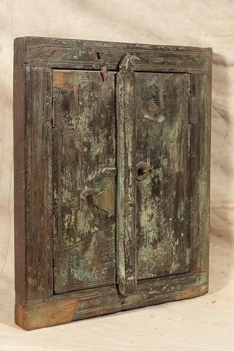 Biscottini Porte intérieure fenêtre L47XPR7XH55 CM - Porte en bois - Portes intérieures et extérieures - Meubles maison