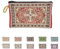 Emay - Kulturbeutel klein Orientalisch Etui Kosmetiktasche Reisen Geldbörse Damen (Rot 1)
