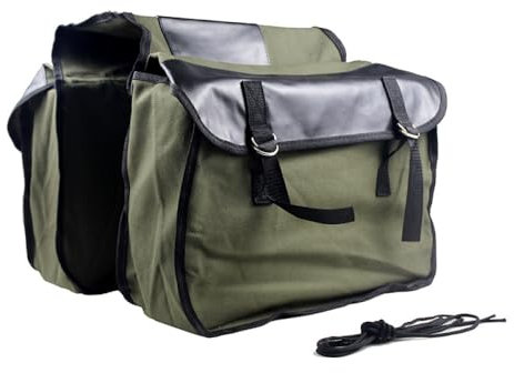 Lidzopas Bolsas de sillín para moto, bolsa para guardar las herramientas de moto, bolsas laterales para moto, bolsas laterales de gran capacidad, bolsa universal para Dirt Bike Scooter Powersports