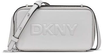 DKNY Carter Logo Kamera Crossbody, Kieselstein (Pebble), Einheitsgröße