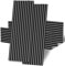 Einfa Black Hot Glue Sticks - 48 Pack Glue Gun Sticks 7mm x 200mm - Adhesive Hot Melt Glue Sticks - 7mm Glue Sticks for DIY Crafts Repairs - Black Glue Sticks for Glue Gun