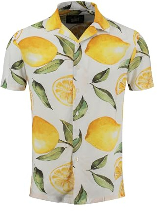 KEY LARGO Herren Klcitron 1/2 Patterned Hemd