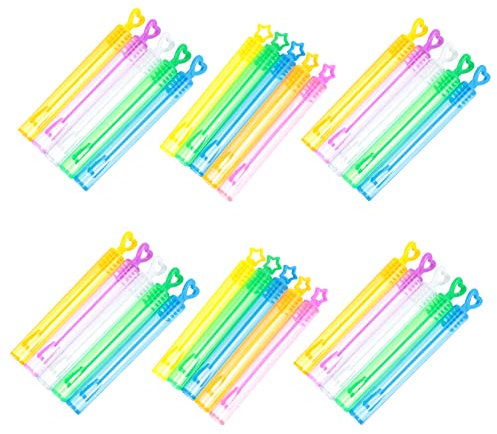 VICASKY Lot de 30 bâtons à Bulles à séchage Rapide - Tapis de Camping en Mousse - Jouet de Solution - à Bulles - Voitures avec climatisation - Vaisselle en Gel et Plastique