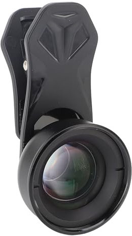 HD -Makro -Telefon Objektiv 10x Glass Universal Makrofotografie Objektiv Schwarz für Smartphone -Kameraobjektiv