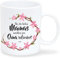 Wandtattoo-Loft Mutter Geschenk Tasse, Keramiktasse mit Blumenkranz & Schriftzug Nur die besten Mamas werden zur Oma befördert, 300 ml, matt – spülmaschinenfest, Kaffeetasse für Mama, Mama Tasse