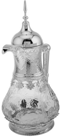 VICASKY Middle East Design Glass Kettle Large Capacity Water Jug Lid for Beer Cold Drinks