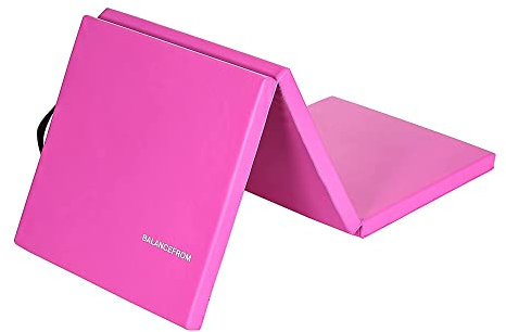 BalanceFrom Unisex-Erwachsene 1,27 cm dick, 144 m² GoGym, Rosa, L x 24 W x 72 Th