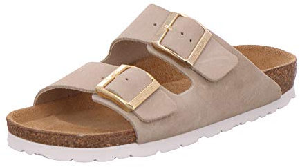 Rohde ALBA Damen, Frauen, Pantoletten, Slipper,Slides,Sandalen,Sommerschuhe,Freizeitschuhe,Backless Slipper,Gartenschuhe,Elfenbein,42 EU