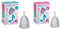 MAMICUP – Kit Coppette Mestruali in Silicone Medicale 100% Made in Italy, Coppetta Mestruale Morbida, Anallergica, Priva di Lattice e Ftalati (2 Coppette, Taglie M+L)