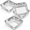P&P CHEF 6-inch Square Cake Tin Pan Set (4)