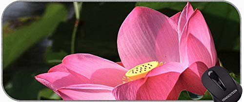 Floral Color Art Design Lotus Mauspads, Lotus rutschfeste Gummi Basis Mousepad