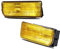 Nebelscheinwerfer passt für BMW 3 Series (HB/SDN/WGN) (E36) 09/1990-08/2000 3 Series (CPE/CONV) (E36) 10/1991-11/1999 Ein Paar Nebelscheinwerfer Gelbe Linse H1 12V 55W WISCOL