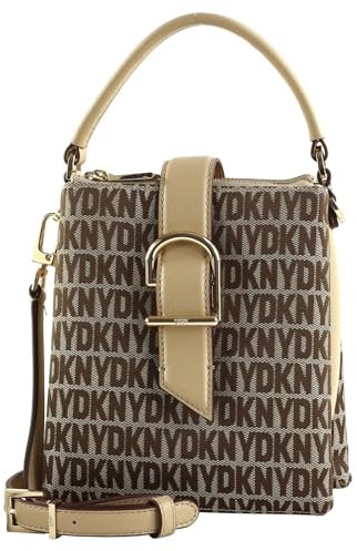 DKNY Women's Feven Crossbody, Chino/Light Khaki