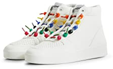 Desigual Damen Shoes_Fancy High_Laces 1000 White Sneaker