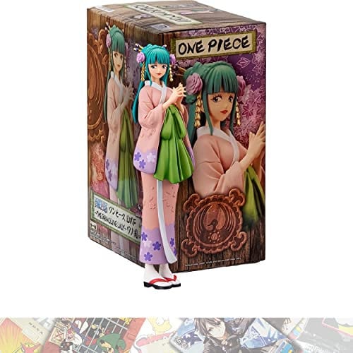 Kozuki Hiyori: 16 cm DXF The Grandline Lady Statue Vol.4 geb ndelt mit 1 O.P. Sammelkarte (18210)