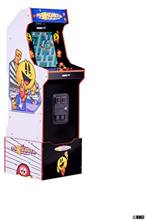 Arcade1Up PAC-MANIA EDITION LEGACY 14 GAMES Wifi ENABLED ARCADE MACHINE