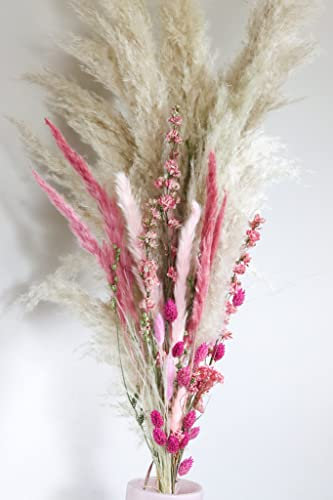 Trockenblumen Strauß Fountain Rosé Pampas Gedankenwunder Manufaktur