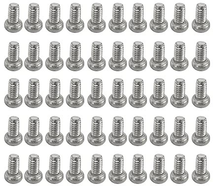 Batto 60 viti a testa tonda M2 x 4 mm in acciaio inox 304