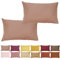P'tit Basile - Kissenbezug 35x40 cm - 2er Pack Baby Kopkissenbezüge Für Babywiege - Altrosa - 100% Bio-Baumwolle 57 Fäden/cm² ohne schädliche Substanzen - Für Kinder Bett 60x120 70x140 cm