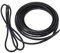 Fafeicy Pipe Heating Cable for Metal, 5m/16.4ft Self Regulating Pipe Heating Cable Automatic Electric Heat Kit Heating Cables with Plug for Pipe Freeze Protection