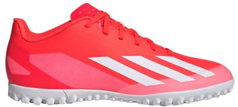 adidas Mens X Crazyfast Club Turf Soccer Cleats Turf - Red - Size 13 M