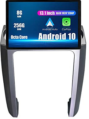 WOSTOKE Android Radio CarPlay & Android Auto Autoradio Car Navigation Stereo Multimedia Player GPS Touchscreen RDS DSP BT WiFi Headunit Replacement For Land Rover Discovery 3 2004-2005, if applicable