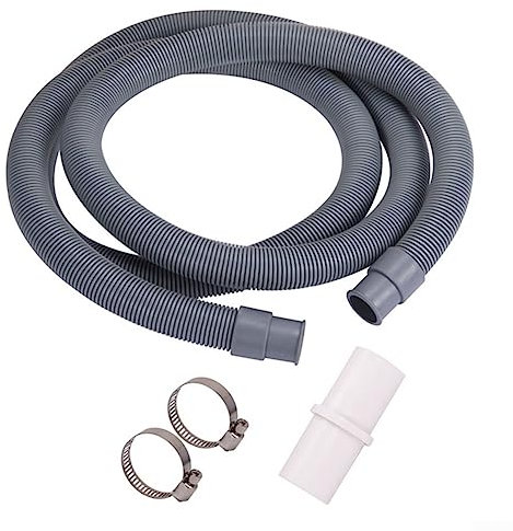 Drain Hose Extension Pipe, 1M Universal Washing Machine Dishwasher Drain Waste Hose Extension Pipe Kit
