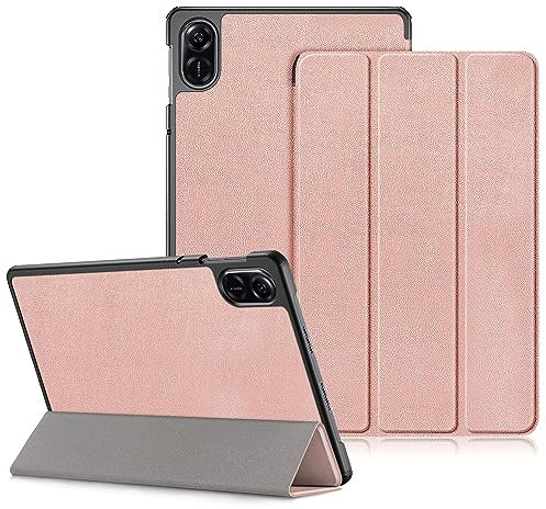 DINGGUAGUA Custodia per HONOR Pad X9 Tablet 11,5 Pollici,Cover con Funzione Supporto,Oro rosa