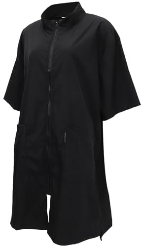 VILLCASE Waterproof Pet Grooming Apron Dog Grooming Uniform Plus Size Tunic for Shop Beautician Nylon Material