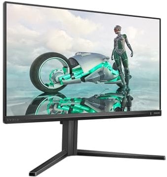 PHILIPS Evnia 24M2N3200A - Monitor da gioco FHD da 24 pollici, 180 Hz, 0,5 ms, FreeSync Prem., G-Sync comp. (1920x1080, HDMI 2.0, DisplayPort 1.4) nero-grigio