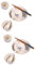 OUNONA 2 Sets 6 Teilig Geschirr Asiatische Teetassen Japanische Reisschalen Teller Vintage Geschirr Sets Porzellanteller Servierutensilien Servierschalen Japanische