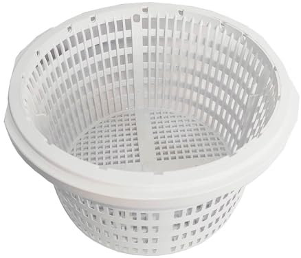 Panier De Skimmer Pour Piscine | Basket Filtre De Remplacement Piscine 19cm, Panier De Filtration Panier De Filtre De Piscine De Remplacement, Pre-Filtre Skimmer Avec Poignée Pour Retrait Facile