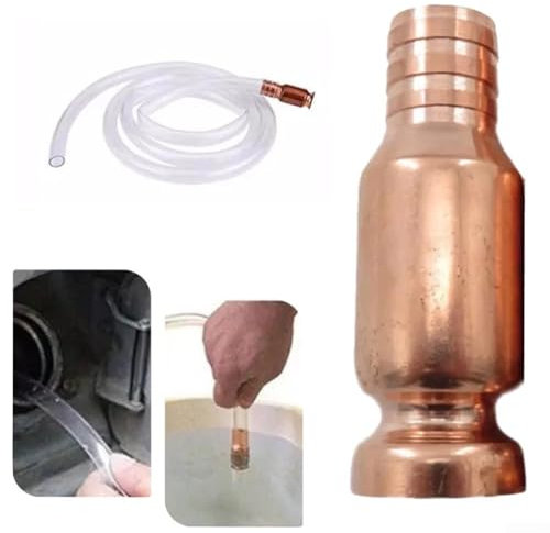 Sifón fácil con 1 tubo de llenado de cobre eficiente diseño de bomba manual