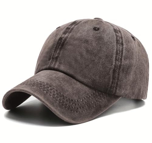 Van Der Rich ® - Baseball Cap Classic Cap - Damen-Herren (Schokolade, One Size)