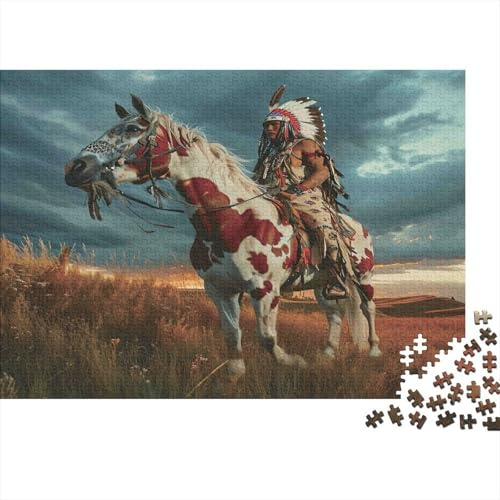 amerikanischer Rider Puzzle 1000 Teile Erwachsene Mit Passgenauen Teilen Klassikpuzzle Das Unerreichbar Schwierig Und Herausfordernd Ist Für Partypuzzle-Spiel 38x26cm/1000pcs