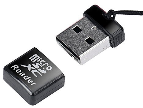 Cotchear Mini Super Speed Micro SD/SDXC TF USB 2.0 Card Reader Adapter