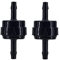 BBTUS 1/8 3.2mm PA66 Auto Circuit d'huile ressort clapet anti - retour, haute température résistant à la corrosion pompe unidirectionnelle vide clapet anti – retour