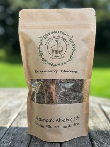 Natürlicher Alpaka Dünger hocheffizient von Abolengo de Alpaca