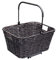 Tern Unisex – Erwachsene Market Basket Farhrradkorb, Schwarz, 34 x 45 x 27 cm