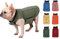 Hundemantel Winter Warme Jacke Weste, 7 Größen für Kleine Mittlere Große und Riesige Hunde, Winddicht Schneeanzug Hundekleidung Outfit Weste Haustiere Bekleidung (M, GRÜN)