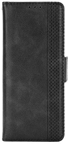 Samsung Galaxy Z Fold 2 5G Coque [Étui Portefeuille] [Fonction Support] [Slots pour Cartes] [Couverture à Rabat Magnétique] Compatible avec Le Smartphone Samsung Galaxy Z Fold 2 5G(Noir)