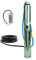 4GS11 POMPA SOMMERSA PER POZZI LOWARA HP1.5 V230V400 90LTMIN MOTORE EBARA (V230+CAVO 30MT+CONDENSATORE)