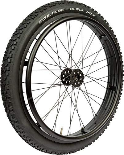 Rollstuhlrad FabaCare Offroad Extreme, Outdoor Antriebsrad für Rollstuhl, Ersatzrad für Gelände, bis 75 kg, Kugellager 12,7 mm