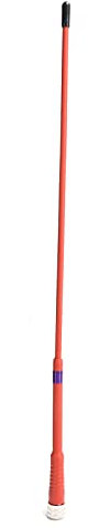Antenne Portable, Antenne Souple Légère à Gain élevé 136-174 MHz pour GPS Astro 430320900220 / Alpha 50100,15.0 Pouces(Rouge)