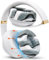 WC SweatZ Large - Fundas Protectoras para Auriculares de Wicked Cushions | Compatible con Beats Studio 3 y 2 (no Beats Solo) / Bose QC35 y 35II / Bose 700 | Resistente al Sudor y Lavable | Marble