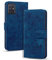 Rosbtib Funda para Samsung Galaxy A51 4G, Flip Cover PU Cuero Magnética Función de Soporte Cover Billetera Carcasa Libro Cover Galaxy A51 - Gatito Azul