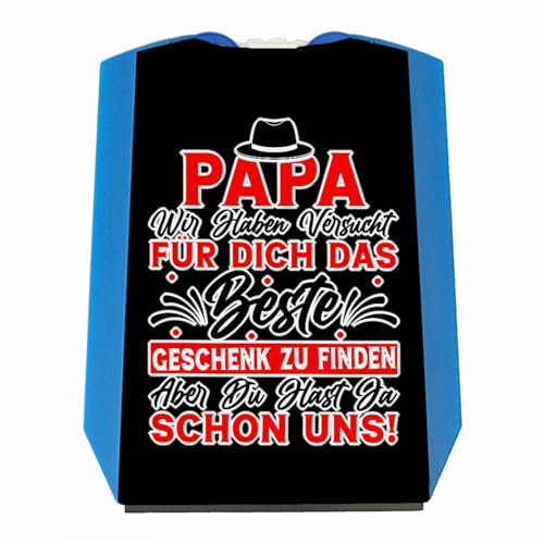 Papa wir haben versucht Finden... Parkscheibe Papamotiv Spruch Papa Parkuhr Vatertag Eiskratzer Beste lustig